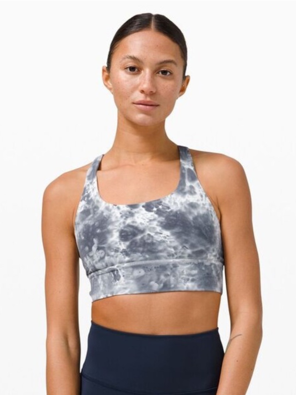 Lululemon Energy Bra Longline Marble Dye